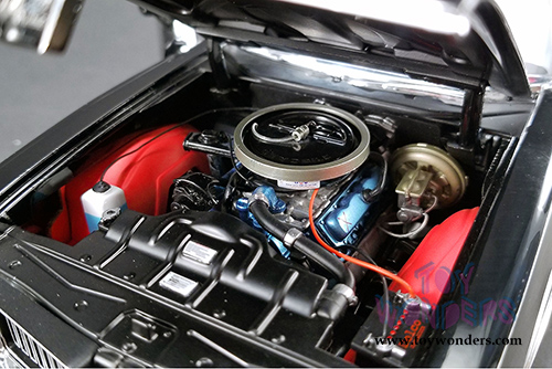 Acme - Oldsmobile&reg; 442 W-30 Hardtop (1970, 1/18 scale diecast model car, Ebony Black) 1805609