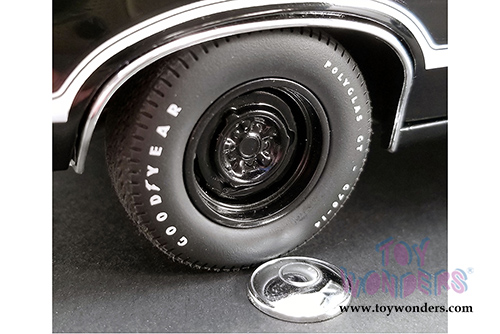 Acme - Oldsmobile&reg; 442 W-30 Hardtop (1970, 1/18 scale diecast model car, Ebony Black) 1805609