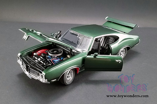 Acme - Oldsmobile&reg; 442 W-30 Hardtop (1970, 1/18 scale diecast model car, Sherwood Green) 1805612