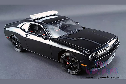 Acme - Texas Highway Patrol Dodge Challenger SRT8 Blackout (1/18 scale diecast model car, Black)  1806008