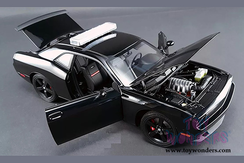 Acme - Texas Highway Patrol Dodge Challenger SRT8 Blackout (1/18 scale diecast model car, Black)  1806008