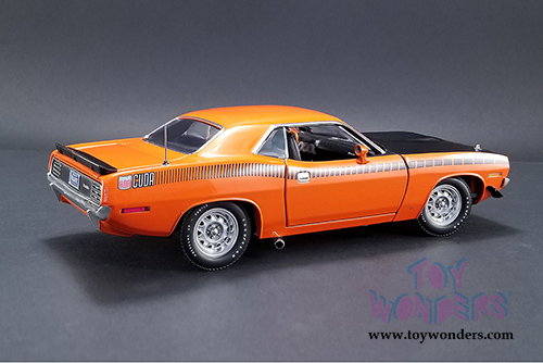 Acme - Plymouth Barracuda AAR Hardtop (1970, 1/18 scale diecast model car, Vitamin C Orange) 1806106