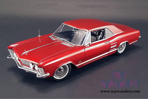Acme - Tommy Ivo's 1964 Buick Riviera Hardtop (1964, 1/18 scale diecast model car, Burgundy Metallic) 1806301
