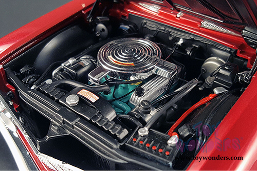 Acme - Tommy Ivo's 1964 Buick Riviera Hardtop (1964, 1/18 scale diecast model car, Burgundy Metallic) 1806301