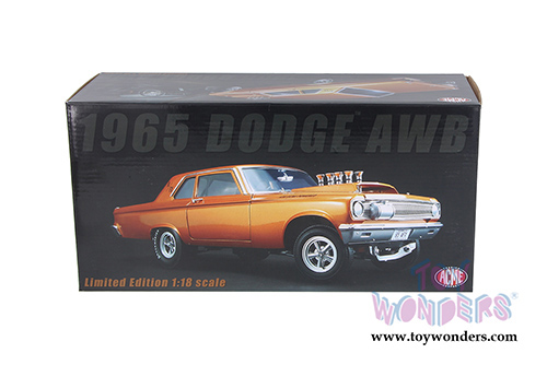 Acme - Dodge A/FX AWB Hardtop (1965, 1/18 scale diecast model car, Blazing Copper Metallic) 1806502