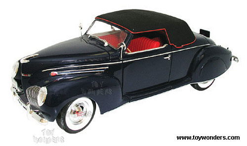 Signature Models - Lincoln Zephyr (1939, 1:18, Black) 18102
