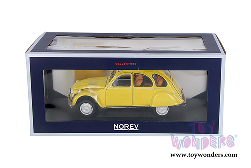Norev - Citroën 2CV 6 Club Hardtop (1967, 1/18 scale diecast model car, Mimosa Yellow) 181496