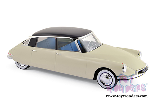 Norev - Citroën DS 19 Salon De Paris October 1955 Hard Top (1956, 1/18 scale diecast model car, Champagne & Aubergine) 181565