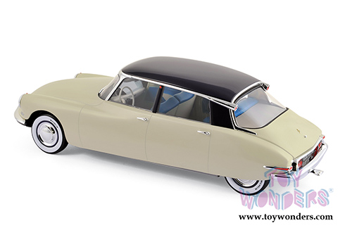Norev - Citroën DS 19 Salon De Paris October 1955 Hard Top (1956, 1/18 scale diecast model car, Champagne & Aubergine) 181565