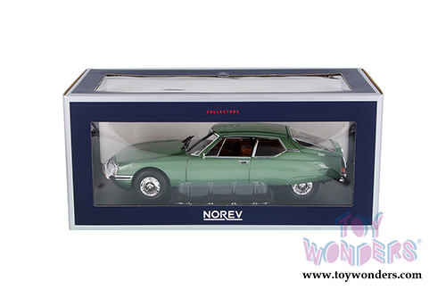 Norev - Citroen SM Hard Top (1971, 1/18 scale diecast model car, Metallic Green) 181567