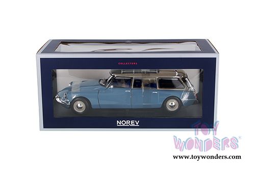 Norev - Citroen ID 19 Break Hard Top (1967, 1/18 scale diecast model car, Monte Carlo Blue) 181591