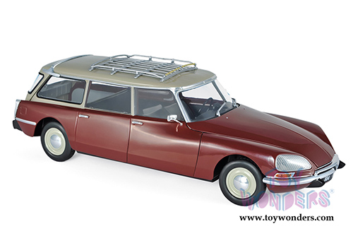 Norev - Citroën Break 21 Hardtop (1970, 1/18 scale diecast model car, Bordeaux [Red/Silver]) 181592