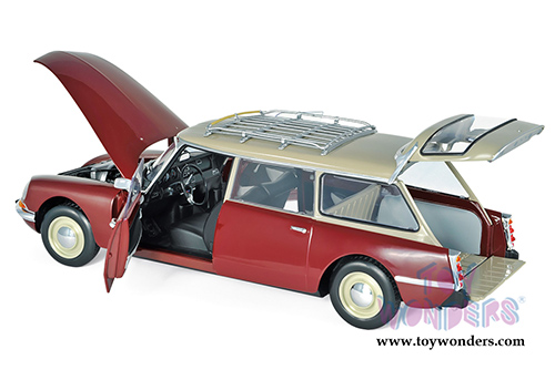 Norev - Citroën Break 21 Hardtop (1970, 1/18 scale diecast model car, Bordeaux [Red/Silver]) 181592