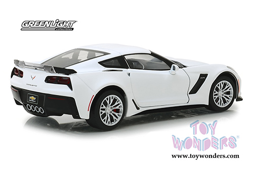 Greenlight - Chevrolet&reg; Corvette&reg; Z06 Coupe (2019, 1/24 scale diecast model car, Artic White) 18250
