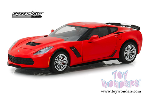 Greenlight - Chevrolet&reg; Corvette&reg; Z06 Coupe (2019, 1/24 scale diecast model car, Torch Red) 18251