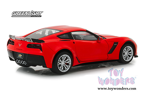 Greenlight - Chevrolet&reg; Corvette&reg; Z06 Coupe (2019, 1/24 scale diecast model car, Torch Red) 18251