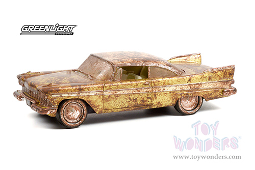 18261 Greenlight 1957 Plymouth Belvedere Unearthed model diecast car