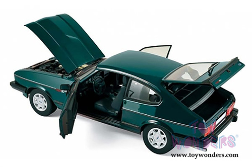 Norev - Ford Capri 280 Coupe (1986, 1/18 scale diecast model car, Brooklands Green Metallic) 182718