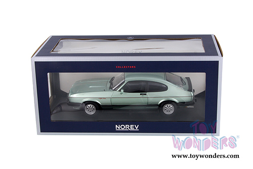 Norev - Ford Capri MK.III 2.8 Injection Coupe (1982, 1/18 scale diecast model car, Light Green Metallic) 182719
