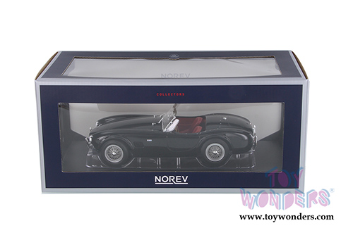 Norev - AC Cobra 289 Convertible (1963, 1/18 scale diecast model car, Black) 182754
