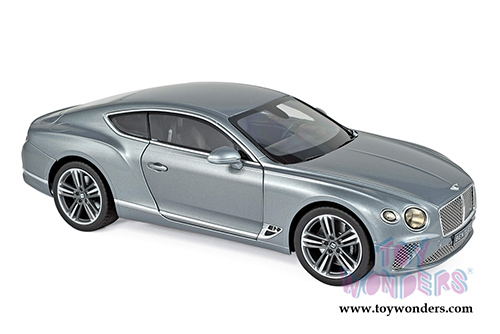 Norev - Bentley Continental GT Hardtop (2018, 1/18 scale diecast model car, Metallic Gray) 182780