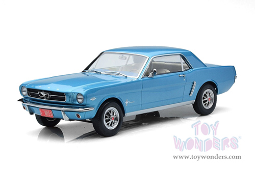 Norev - Ford Mustang Hardtop Coupe (1965, 1/18 scale diecast model car, Turquoise Metallic) 182800