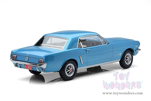 Norev - Ford Mustang Hardtop Coupe (1965, 1/18 scale diecast model car, Turquoise Metallic) 182800