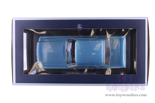 Norev - Ford Mustang Hardtop Coupe (1965, 1/18 scale diecast model car, Turquoise Metallic) 182800