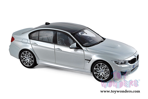 Norev - BMW M3 Competition Hardtop (2017, 1/18 scale diecast model car, Silver) 183235