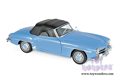 Norev - Mercedes-Benz 190 SL Convertible (1957, 1/18 scale diecast model car, Blue) 183400