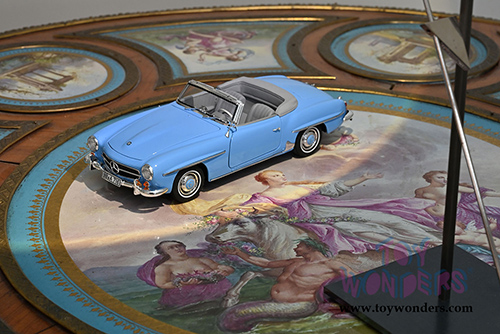 Norev - Mercedes-Benz 190 SL Convertible (1957, 1/18 scale diecast model car, Blue) 183400