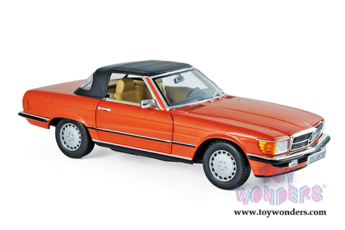 Norev - Mercedes-Benz 300 SL Convertible (1986, 1/18 scale diecast model car, Red Metallic) 183467