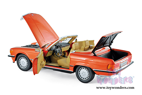 Norev - Mercedes-Benz 300 SL Convertible (1986, 1/18 scale diecast model car, Red Metallic) 183467