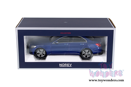 Norev - Mercedes-Benz C-Class Hard Top (2014, 1/18 scale diecast model car, Blue Metallic) 183470