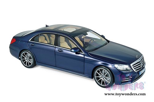 Norev - Mercedes-Benz S Class AMG Line Hardtop (2018, 1/18 scale diecast model car, Dark Blue) 183478