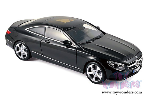 Norev - Mercedes-Benz S Class Coupe (2014, 1/18 scale diecast model car, Black) 183482