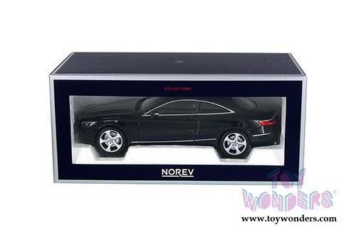 Norev - Mercedes-Benz S Class Coupe (2014, 1/18 scale diecast model car, Black) 183482