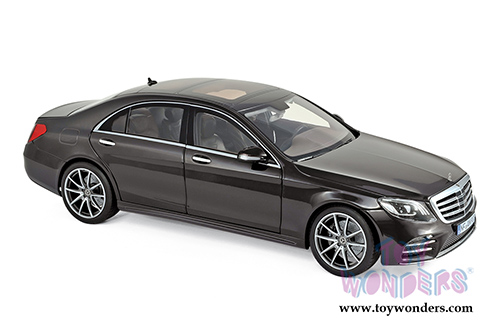 Norev - Mercedes-Benz S-Class AMG-Line Hard Top (2018, 1/18 scale diecast model car, Ruby Black Metallic) 183483