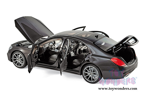 Norev - Mercedes-Benz S-Class AMG-Line Hard Top (2018, 1/18 scale diecast model car, Ruby Black Metallic) 183483