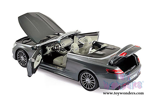 Norev - Mercedes-Benz S-Class Convertible (2014, 1/18 scale diecast model car, Grey Metallic) 183484