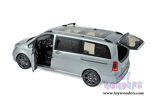 Norev - Mercedes-Benz V-Class AMG Line Van (2018, 1/18 scale diecast model car, Grey Metallic) 183488