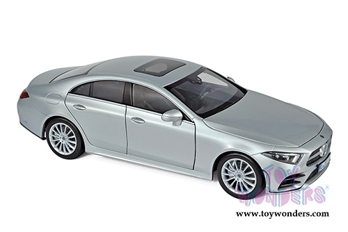 Norev - Mercedes-Benz CLS-Class Hardtop (2018, 1/18 scale diecast model car, Silver) 183489