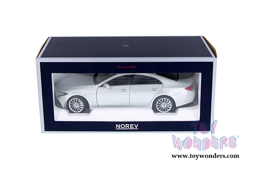 Norev - Mercedes-Benz CLS-Class Hardtop (2018, 1/18 scale diecast model car, Silver) 183489