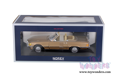 Norev - Mercedes-Benz 300 SL Convertible (1986, 1/18 scale diecast model car, Gold Metallic) 183514