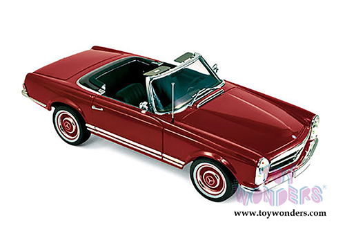 Norev - Mercedes-Benz 280 SL Convertible (1969, 1/18 scale diecast model car, Red) 183520