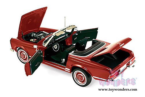 Norev - Mercedes-Benz 280 SL Convertible (1969, 1/18 scale diecast model car, Red) 183520