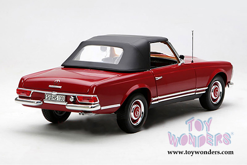Norev - Mercedes-Benz 280 SL Convertible (1969, 1/18 scale diecast model car, Red) 183520