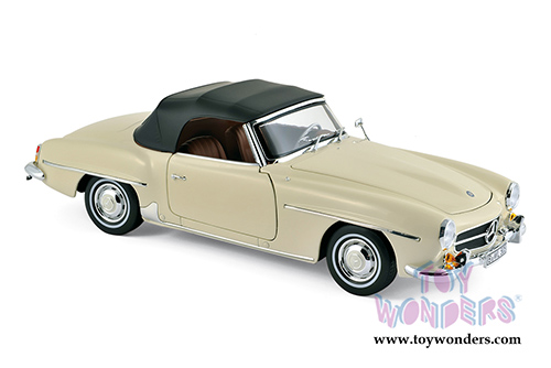 Norev - Mercedes-Benz 190 SL Convertible (1957, 1/18 scale diecast model car, Beige) 183539