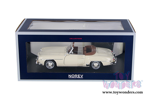 Norev - Mercedes-Benz 190 SL Convertible (1957, 1/18 scale diecast model car, Beige) 183539