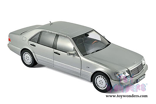 Norev - Mercedes-Benz S600 Hard Top (1997, 1/18 scale diecast model car, Light Gray) 183563